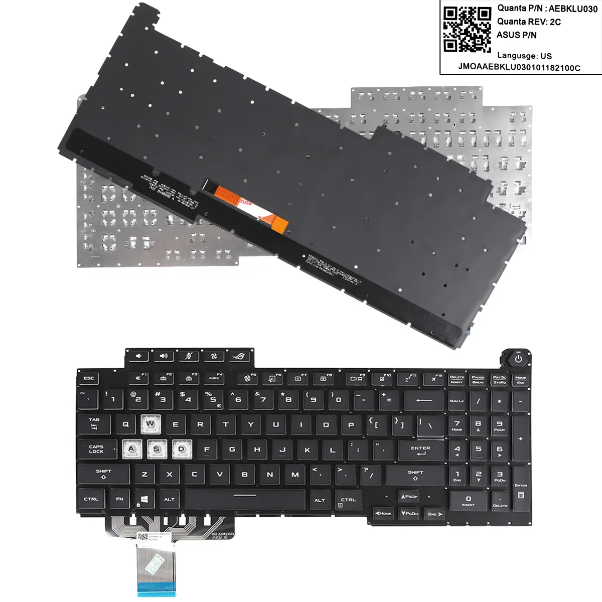 Picture of ASUS G713 G713Q G713QE G713QM BLACK (Colorful Backlit WIN8)